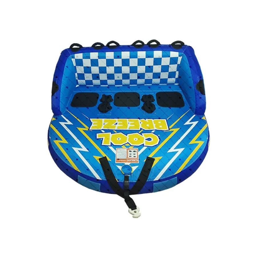 Water project Inflatable water skiing drag Inflatable sofa drag circle Sofa boat air cushion