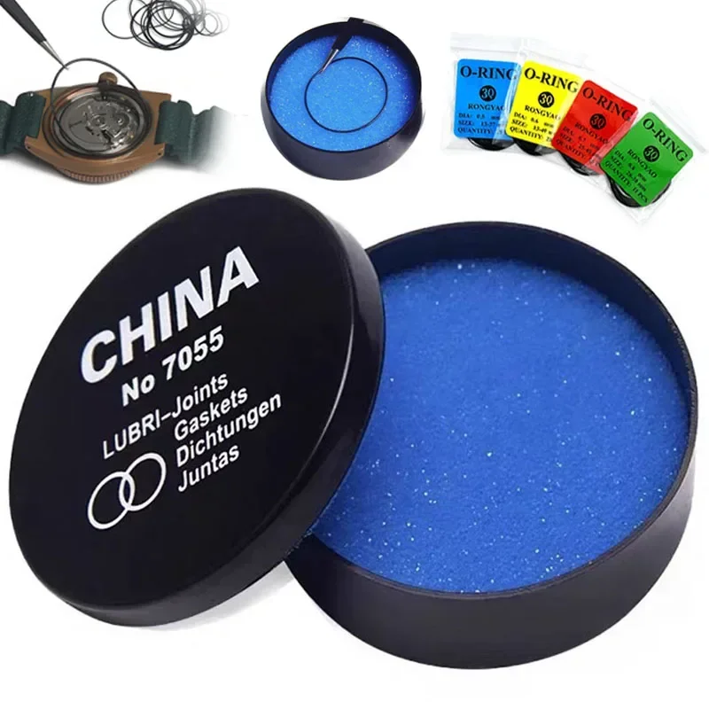 Watch Gasket Grease Repair Tools Rubber Waterproof O-Ring Professional Oil Sealer for Watchmaker Movement Clean Repair Tool