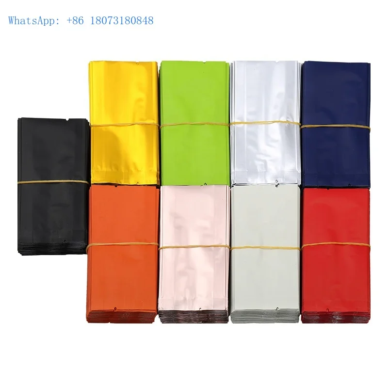 Custom Moisture Proof Aluminum Foil Vacuum Seal Pocket Coffee/Tea Vacuum Sealer Bags Heat Sealing Shape