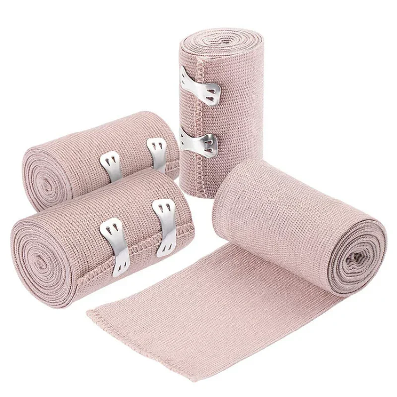 1 Roll of Skin Color High Elastic Bandage Elastic Tendon Bandage Sports Protection Elastic Bandage Compression Fixation