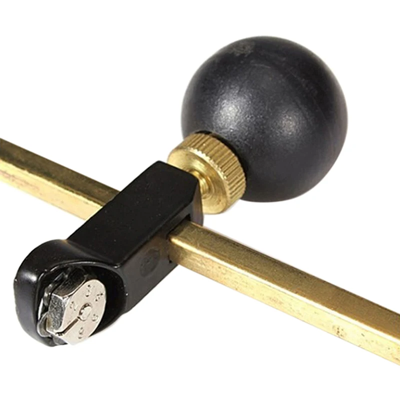 Professional Circle Circular Glass Cutter With Round Handle Suction Cup Tool  For Glass Cutting Craft Workers & Household Use