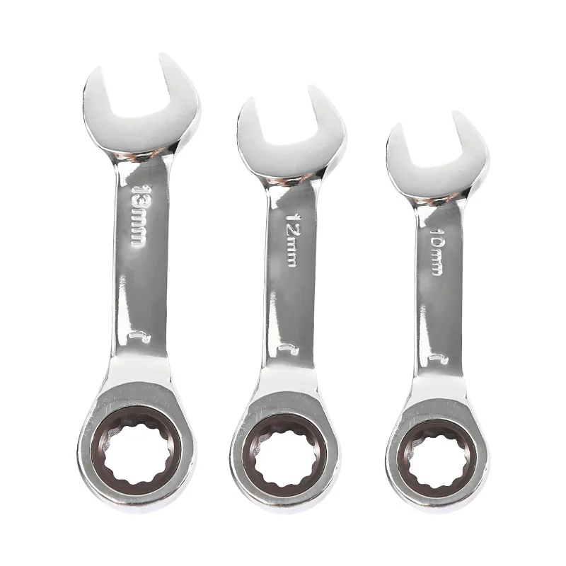 

Short handle ratchet wrench manufacturer directly buys mini ratchet fast dual-use wrench tool ratchet wrench set
