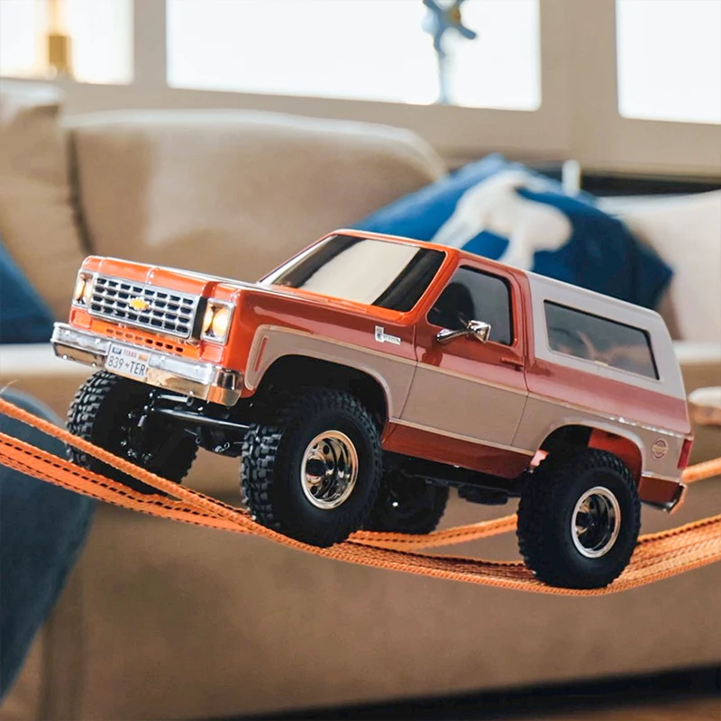 FMS RC Car 1:24 FCX24 K5 Blazer Pickup Truck Off-road Climbing Vehicle Cars Flat Sports  With Two-Speed Kids Adult Toys Gift