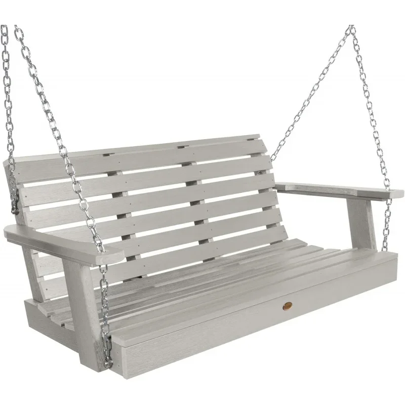 Weatherly Porch Swing, 4 Feet, Harbor Gray