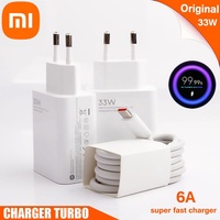 Xiaomi 33W Charger QC 3.0 Quick Charging 6A Fast Turbo Charge Mobile Phone Charger Adapter USB Type C Cable For Samsung Xiaomi