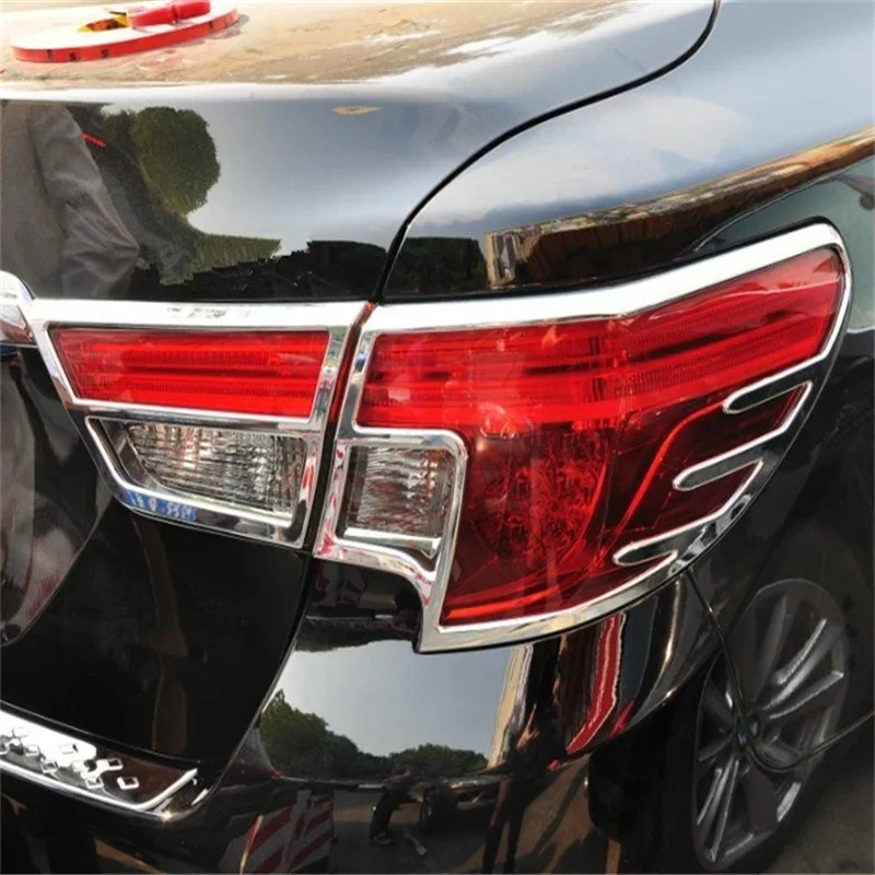 

WELKINRY For Toyota Mark X GRX13 2nd Generation 2012-2019 ABS Chrome Car Tail Rear Lamp Light Trim