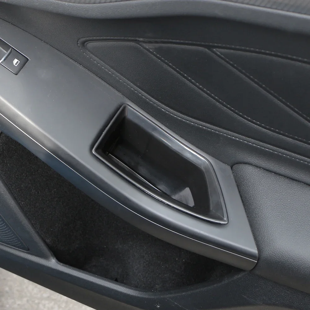 Car Door Storage Box for Ford Focus 4 Mk4 2019 2020 2021 2022 2Pcs Front Rear Door Plate Armrest Box Case Accessories