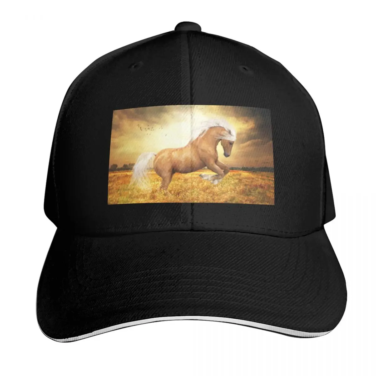 Gorra de béisbol Sundance de Palomino Horse, gorras divertidas, gorra de camionero, gorra de caballo, sombrero para el sol, gorra de playa para mujer, gorra de playa para hombre