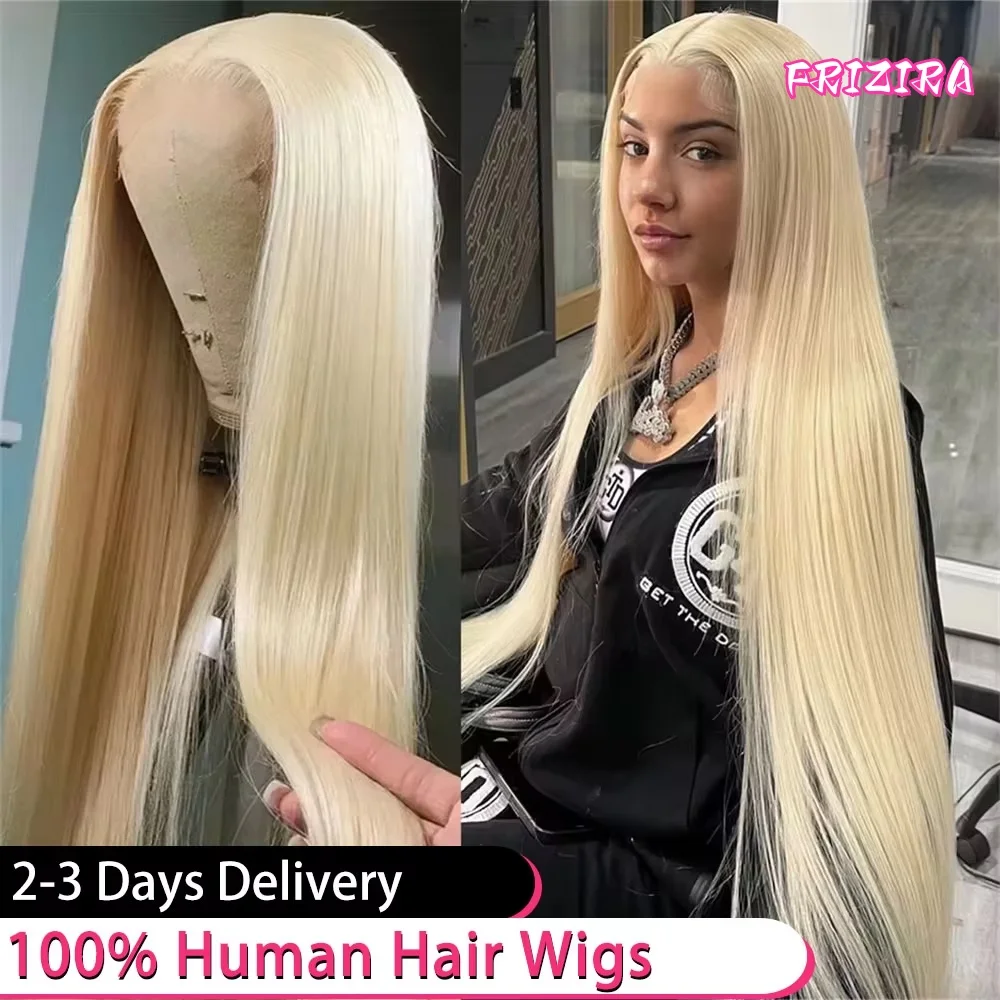 Afybea 613 Honey Blonde 13x6 HD Transparent Lace Front Human Hair Wigs For Women 34 36 Inch Straight 13x4 Lace Frontal Wig
