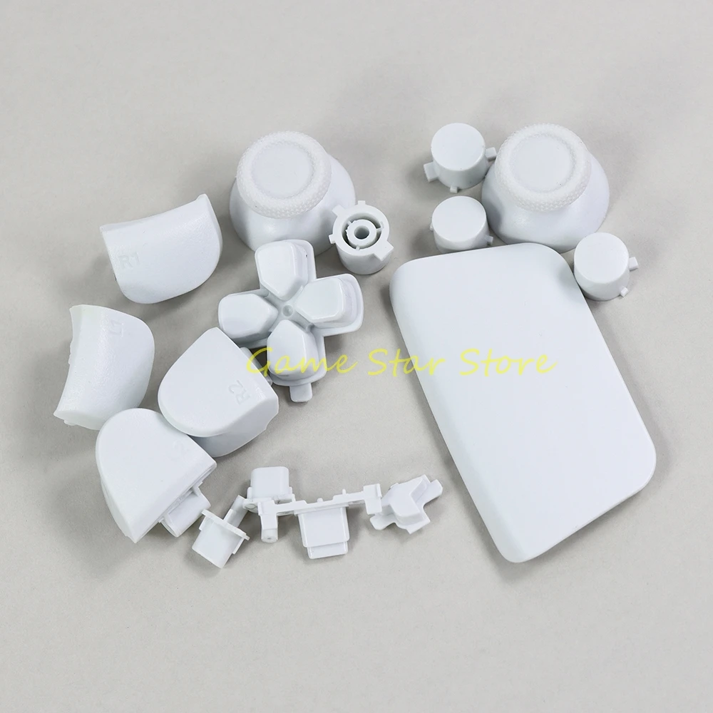 1 set completo di pulsanti in plastica per PlayStation5 PS5 V2.0 Controller Joystick Cap L1 R1 L2 R2 ABXY D-pad Kit chiave
