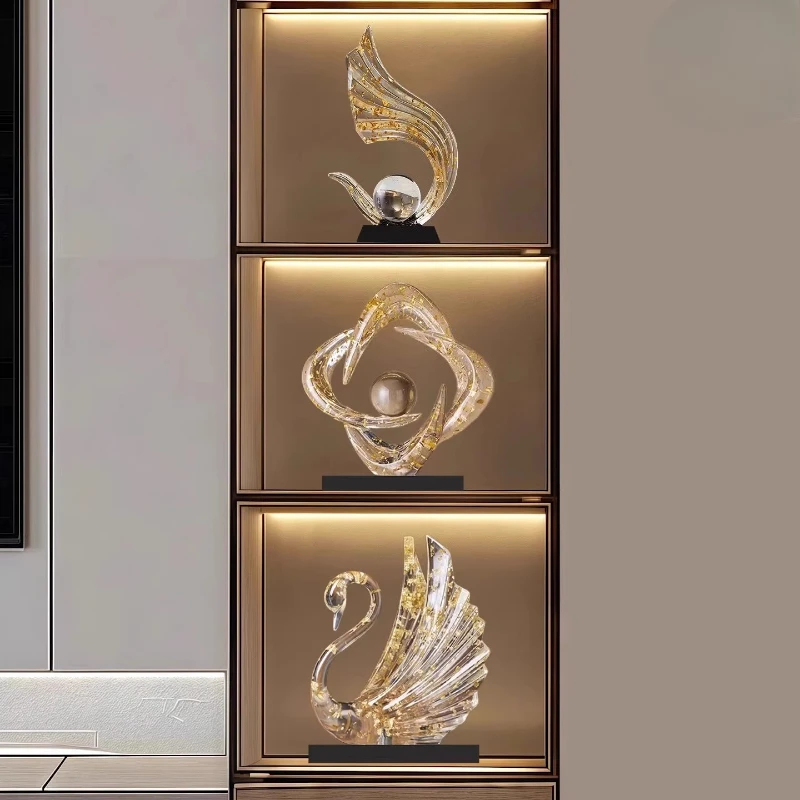 

Fengsheng water ornaments, light luxury high-end living room high-end