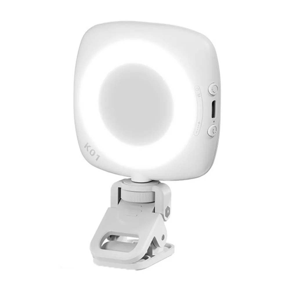 Mit Make-up-Spiegel Telefon Selfie Licht wiederaufladbare abnehmbare Handy Fülllicht Mini tragbare LED Telefon Fülllicht