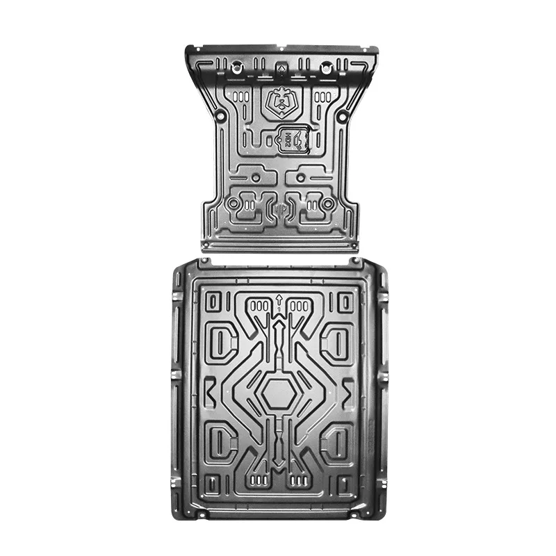 For Baojun 3D Full Wrap Skid Plate, Battery Motor Chassis Armor Underbody Full Protection Plate