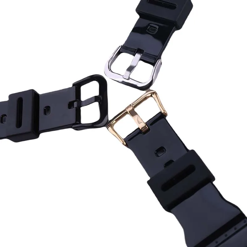 Cinturino per orologio in resina da donna da 14 mm compatibile per Casio BABY-G BA-110 112 100 130 5538 accessori per cinturini per orologi sportivi in gomma luminosa