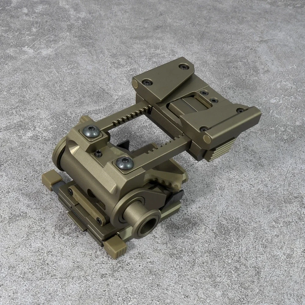 Tactical NVG Mount L4G24 CNC Aluminum Frame Helmet Mount for PVS 15/18 NVG Night Vision Mount Black and FDE Color in Stock