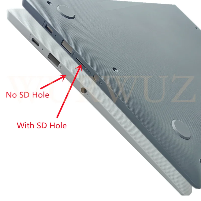 New Original Laptop Bottom Case For Chromebook 14 G6 D Case, Back Cover, Bottom Shell, Black Grey Or Grey White