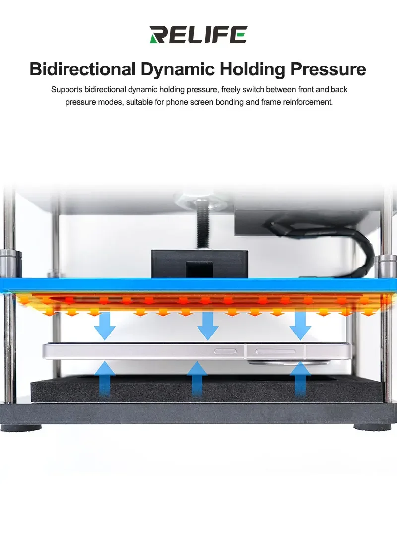 RELIFE LS5 SE Heating & Holding Pressure Palform Adjustable Temperaturefor Phone Screen Lamination Frame Reinforcement Repair