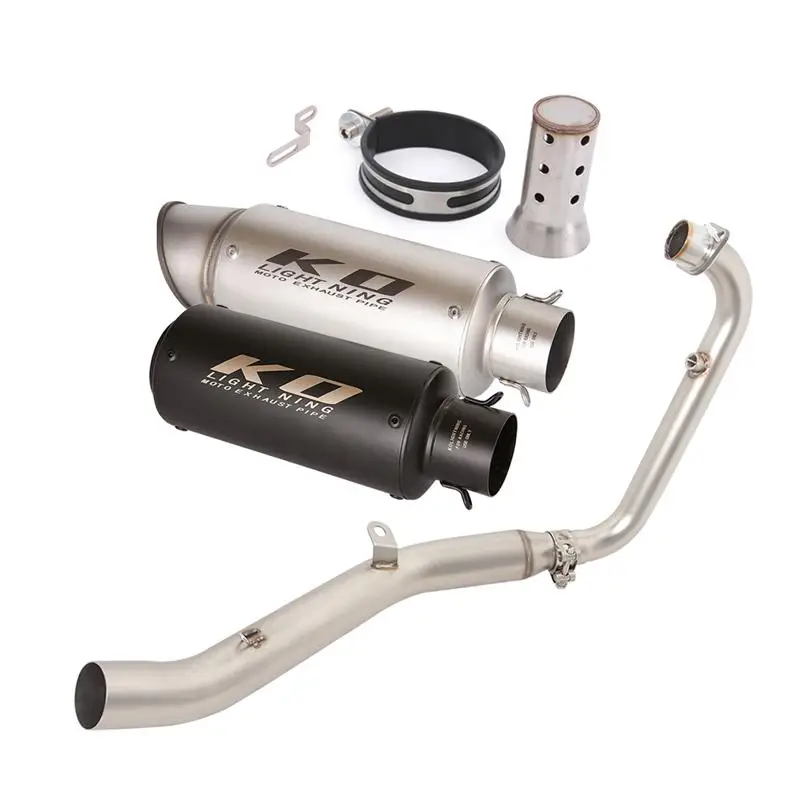 Exhaust System For LIFAN KP mini150 2015-2023 Motorcycles Muffler Header Pipe Stainless Steel Tail Escape Silencer DB Killer