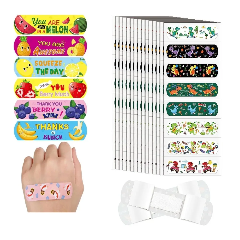 

New Hot 30/50/100 Pcs Cute Cartoon Kids Band Aid for Kids Adhesive Waterproof Breathable Kawaii Protection for Girls Boys