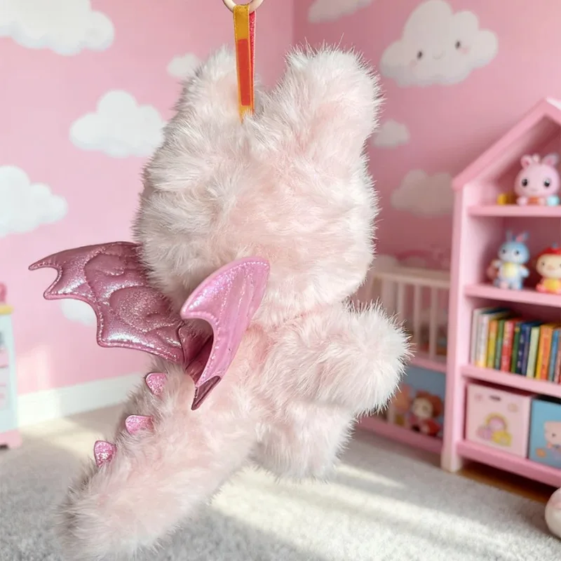 لعبة Angel Tail Fin القطيفة 2025 جديدة - سلسلة مفاتيح ناعمة الأكثر مبيعًا للأطفال. هدية مفاجئة مثالية للحفلات الوحشية والمزيد!