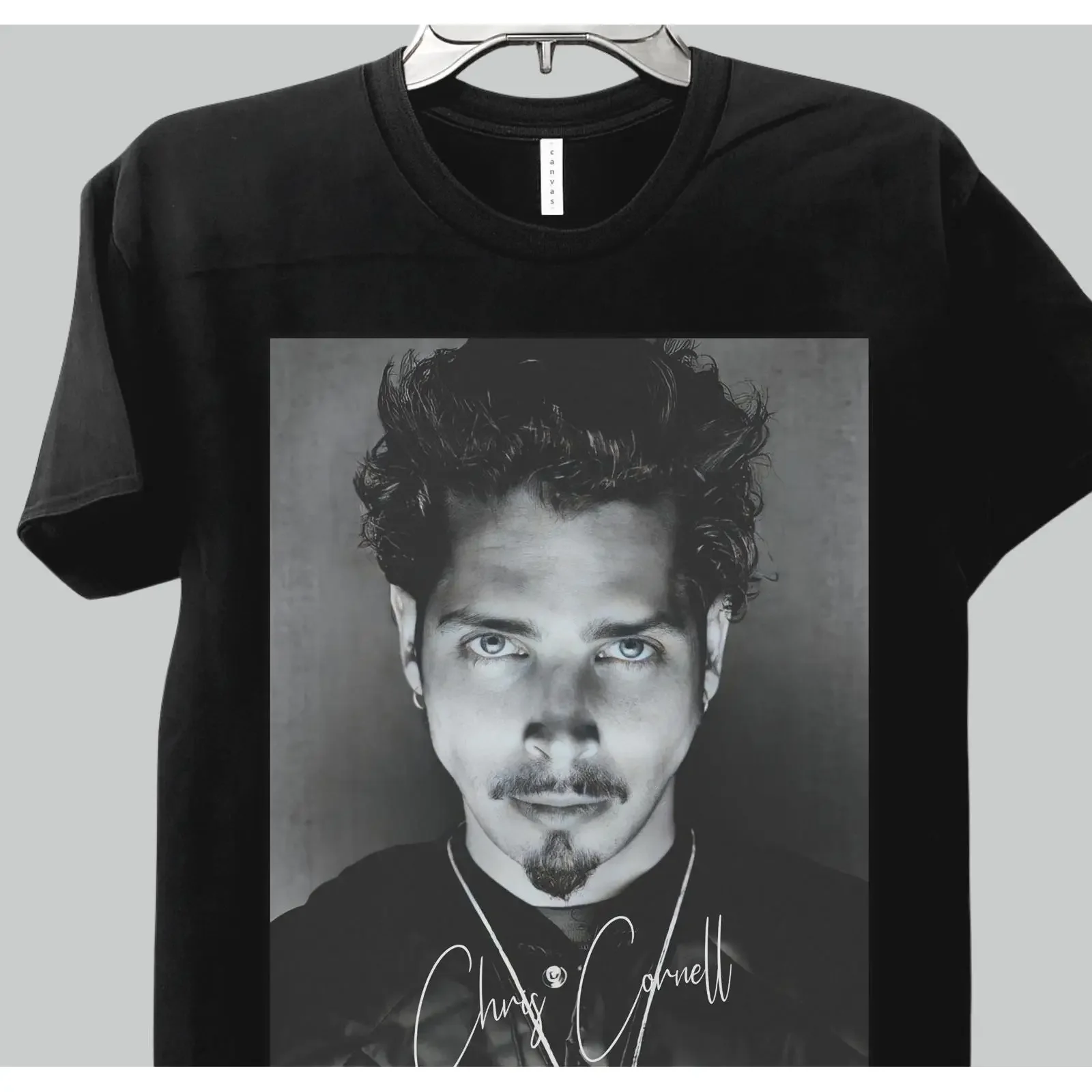 Chris Cornell T Shirt 90s Vintage Rock Band vintage Washed Breathable Stretched fashion Top For Everyday Wear Unisex