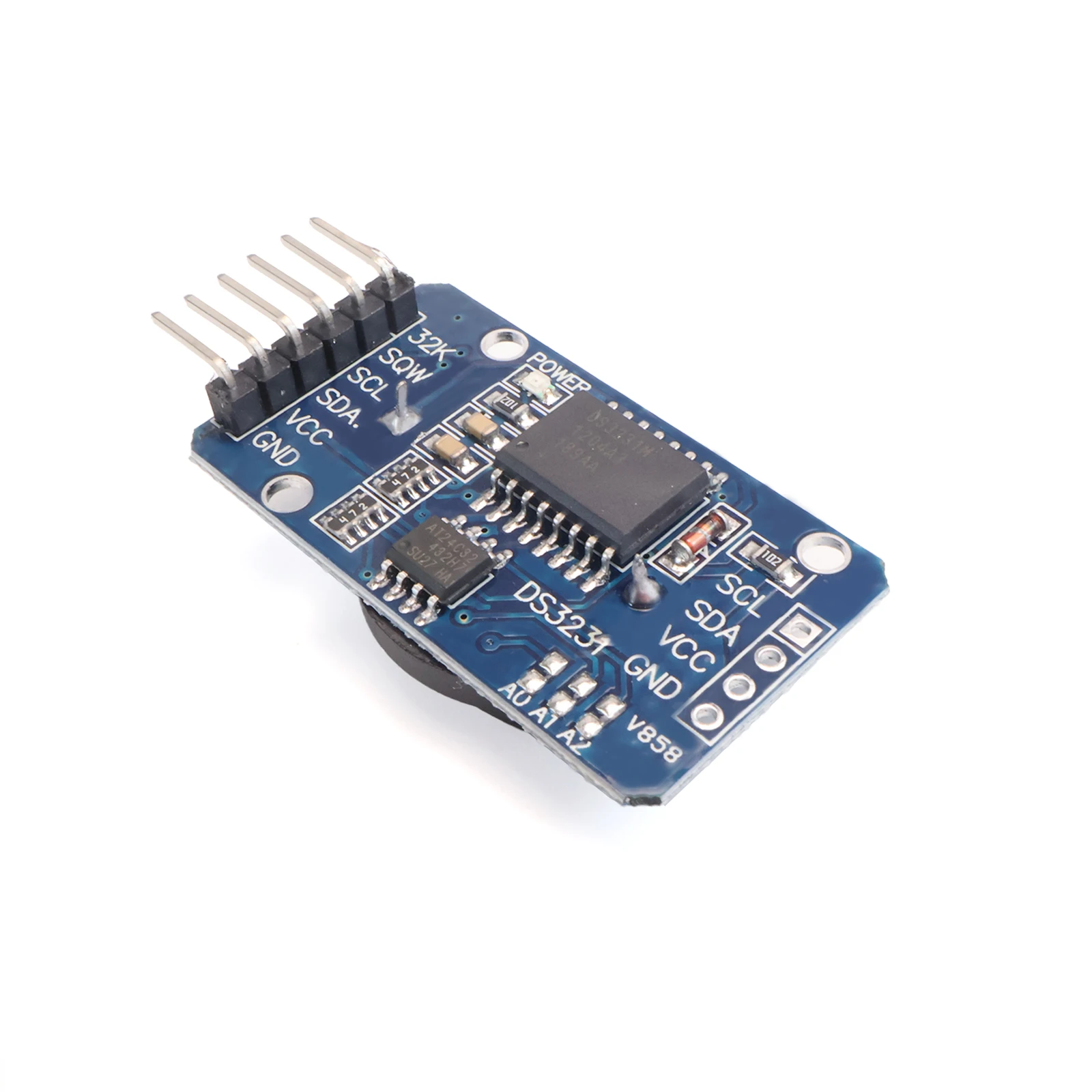 DS3231 RTC Module High Precision AT24C32 EEPROM I2C Real Time Clock Without Battery 3.3V-5V for Arduino Data Logger DIY Clock image 3