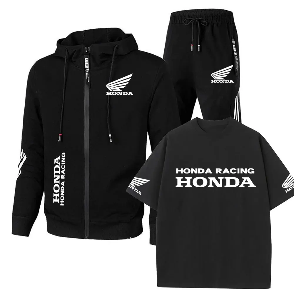 

Men's Summer Honda Red Wing Logo Compressed Shirt, Men's Sports Quick-Drying T-shirt, Breathable For Gym Exercise