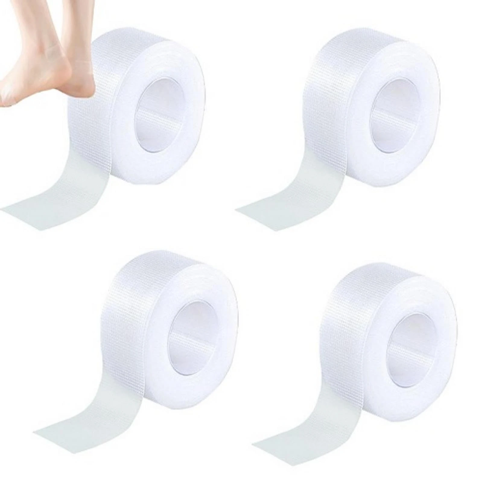 5mX2.5cm/Roll Anti-Wear PE Heel Sticker Tape Heel Patch Protector Strong Adhesive First Aid Blister Foot Pad Heel Inserts Grips