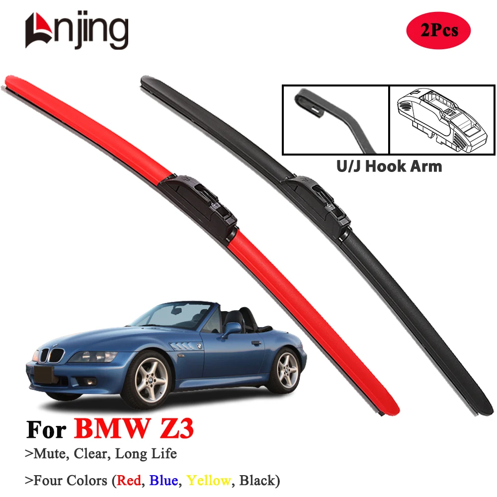 

LNJING Hybrid Wiper Blades For BWM Z3 E36 Roadster 1995-2003
