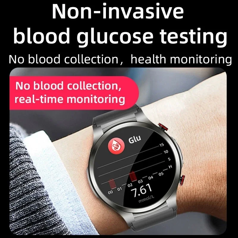 New Blue tooth Dial Call Sleep Monitor PPG ECG Monitoring Smartwatch 2023 Round Smart Watch Waterproof