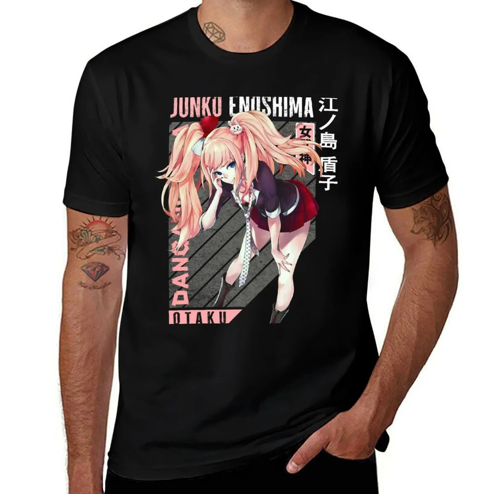 

Junko Enoshima T-Shirt anime t shirts oversize T-Shirt