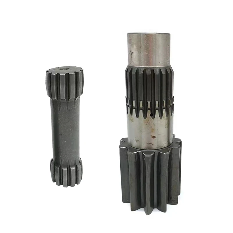 For Komatsu PC10 15 18MR-2 18MR-3 Rotary Motor Center Tooth Rotating Vertical Shaft Swing Motor Gear Excavator Parts