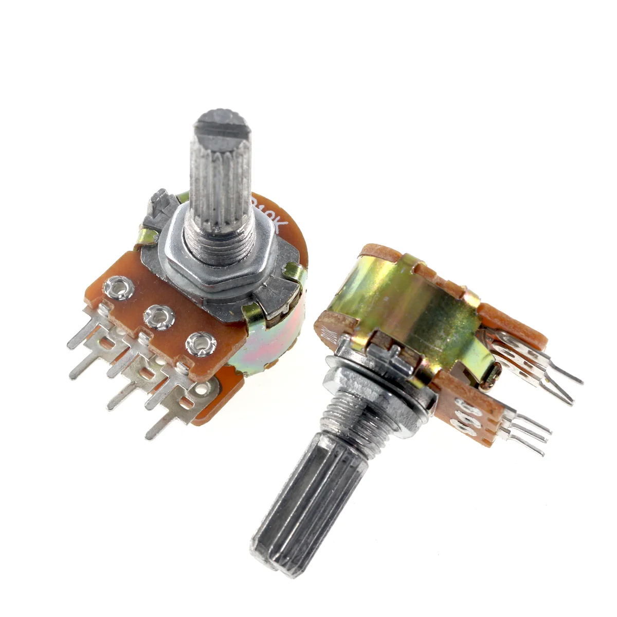 5PCS WH148 6Pin 20mm Potentiometer B1K B5K B10K B20K B50K B100K B500K 1K 5K 10K 20K 50K 100K 500K New