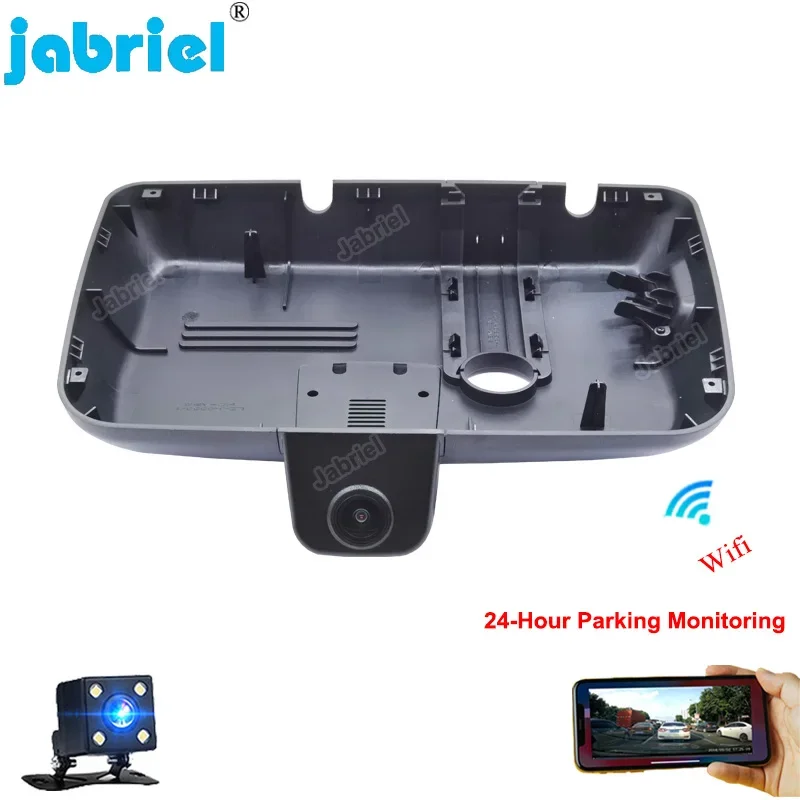 

Jabriel For Great Wall GWM ORA Funky Cat Good Cat Haomao 2020 2021 2022 2023 2024 FHD Car DVR Video Recorder WiFi 24H Dash Cam