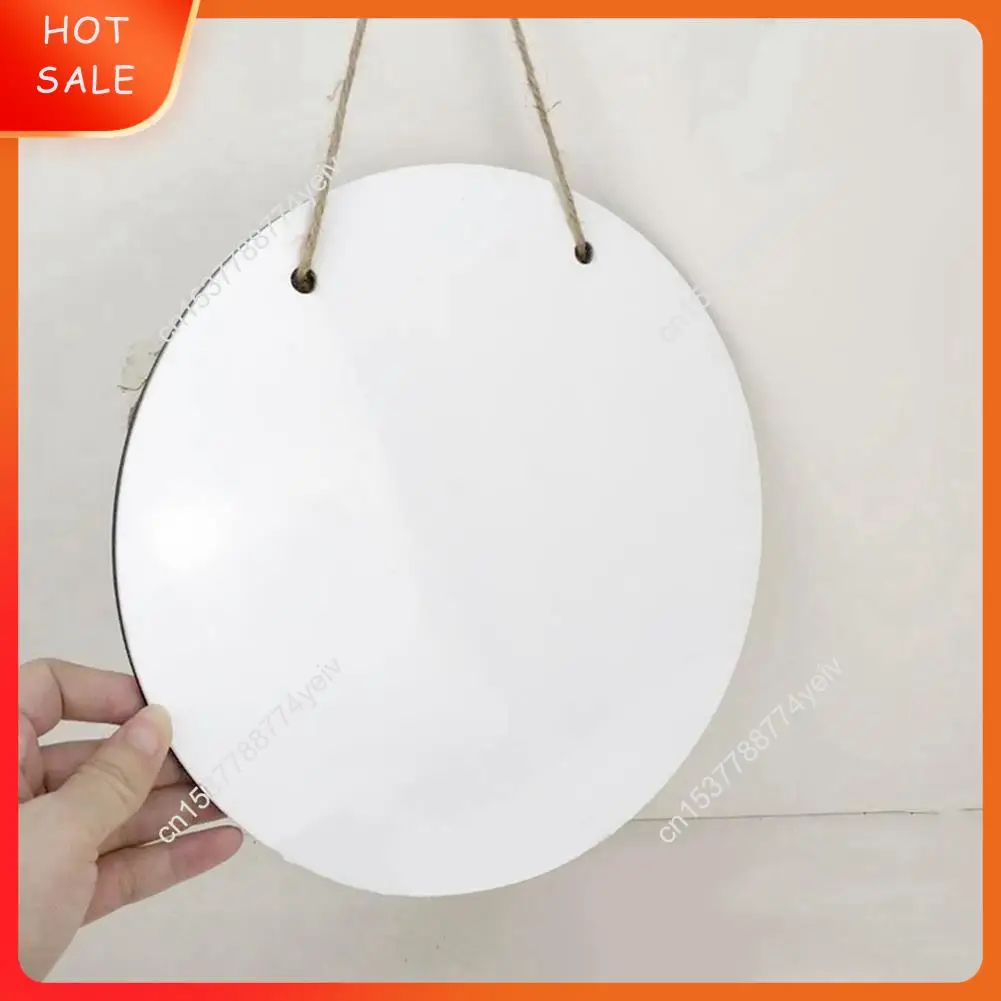 3 шт., металлические сублимационные дверные вешалки, 10-дюймовые круглые незавершенные пустые дверные вешалки, заготовки, декоративная дверная вешалка A62X