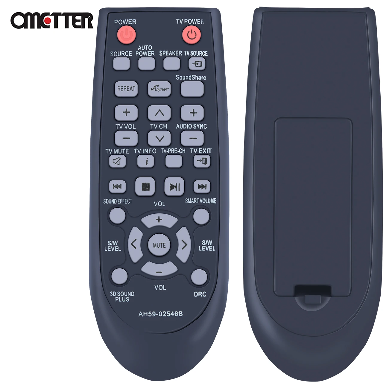 AH59-02546B عن التحكم ينطبق على سامسونج مكبرات الصوت من HW-F550 HW-F551 HW-FM55C HW-F550/ZA HW-F551/ZA HW-FM55C/ZA