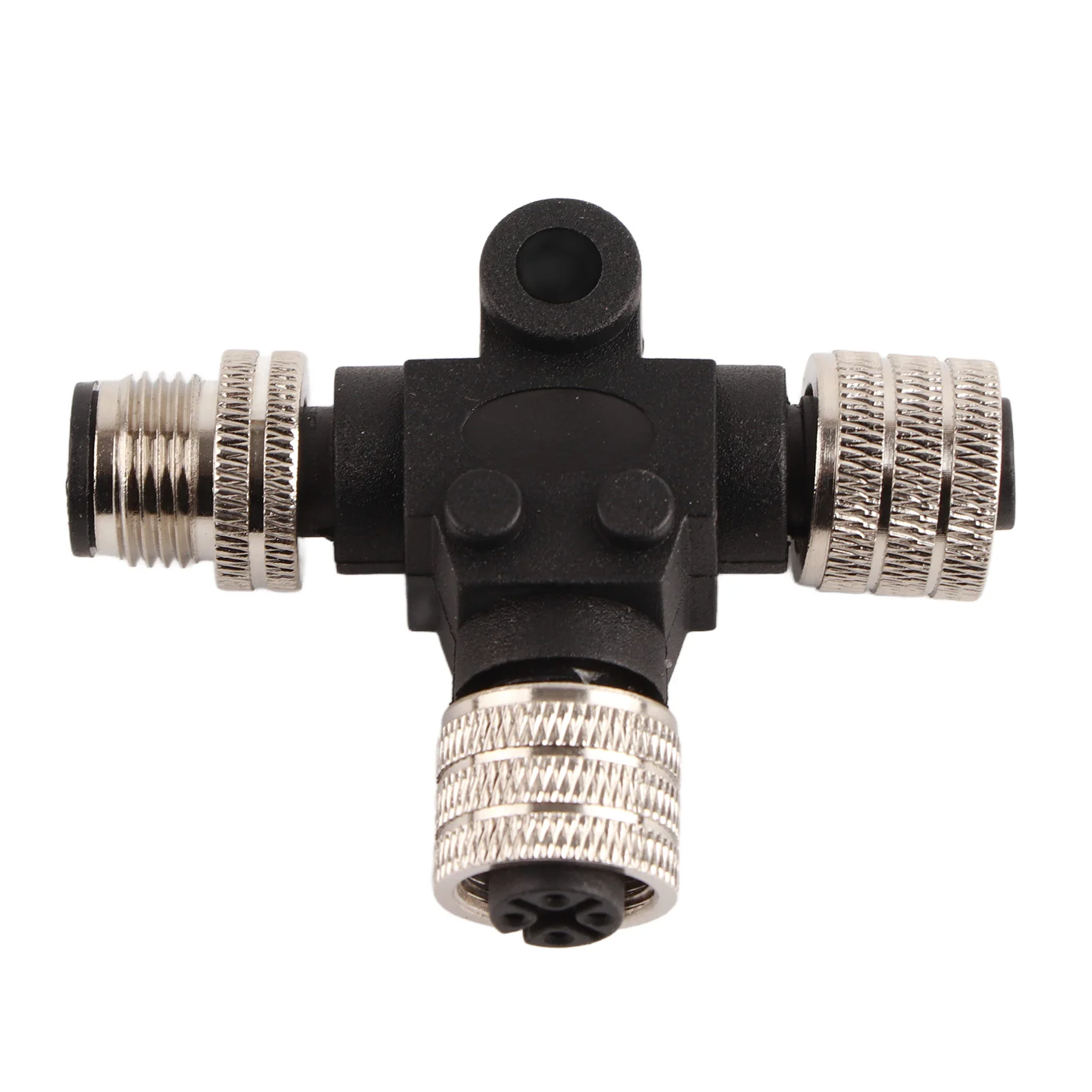 

Multiport T Connector Tee Connector for NMEA 2000 M12 Thread 5 Pin IP67 Waterproof for Lowrance Networks Network Tee Connector