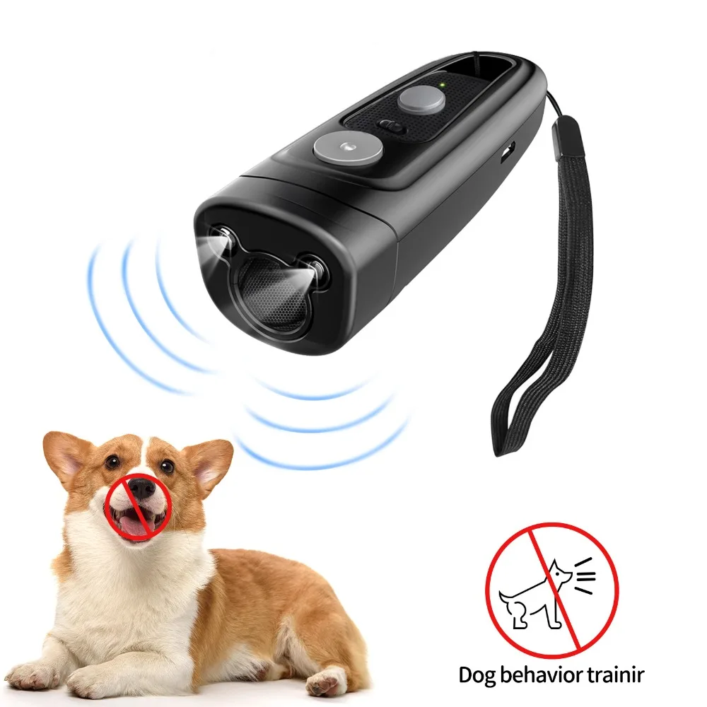 Outdoors Remote Ultrasonic Dog Driver Control Stop Behavior Expeller Stop Barking Developing Habits Dog Exercise Pet Trainer