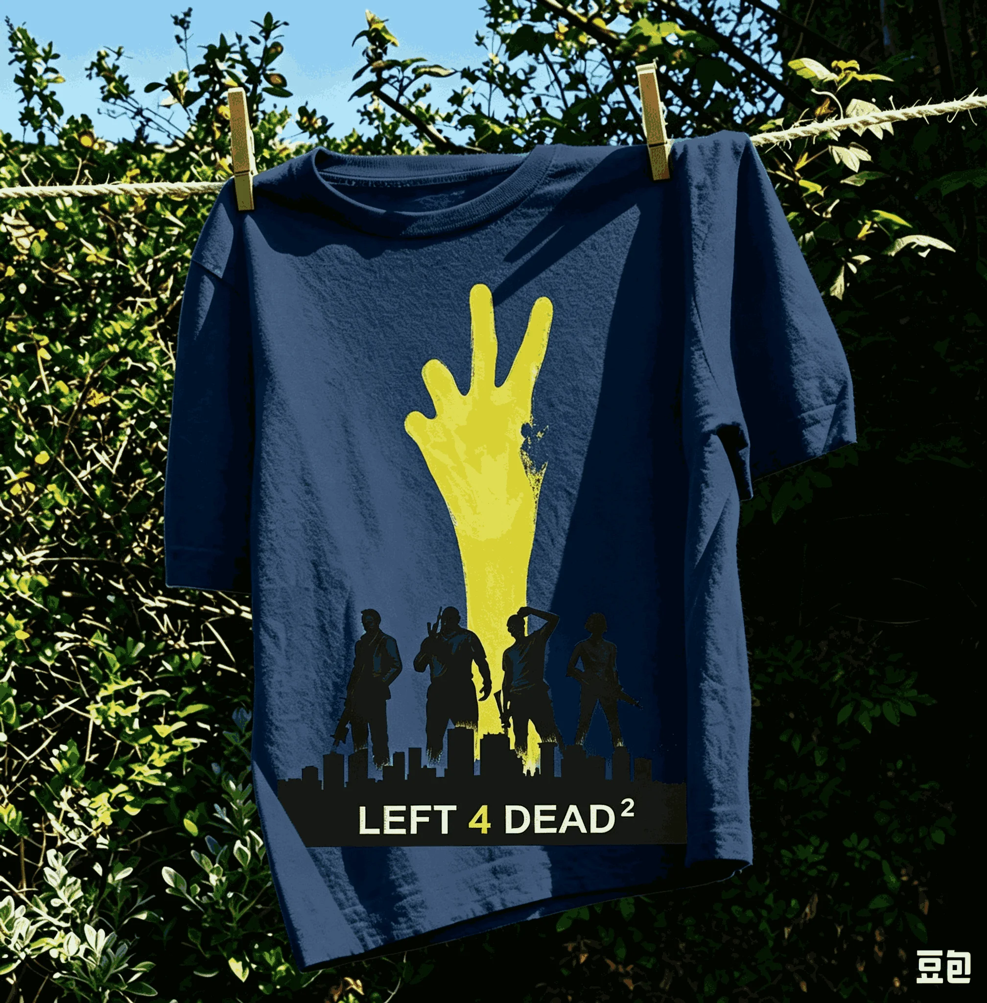 Left 4 Dead T-shirt Streetwear Trendy Cotton Oversized Unisex Fashion Vintage Hip Hop Print T-shirts for Men Women Couples soft
