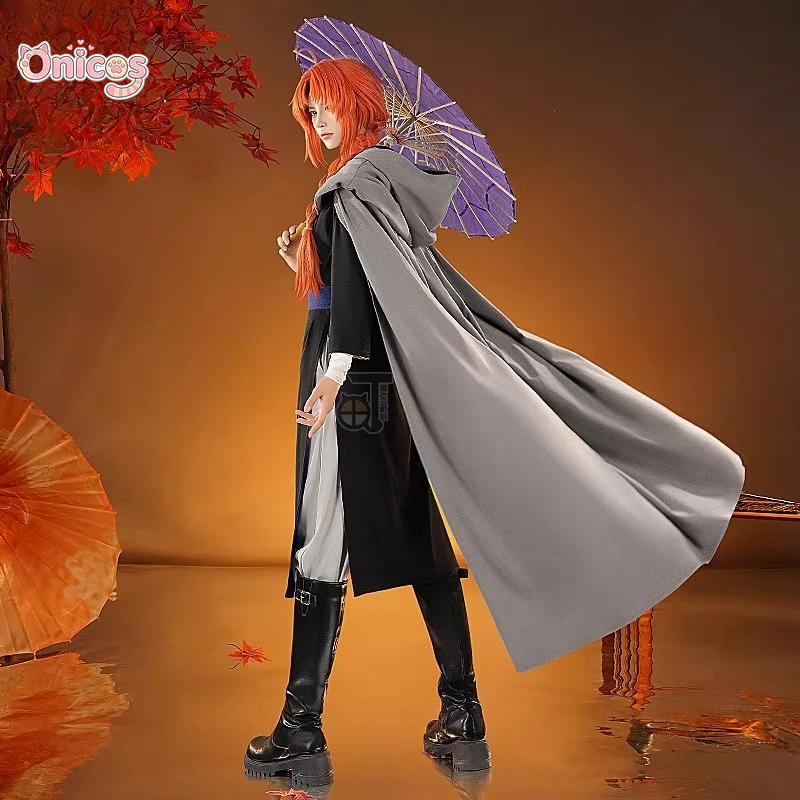 

Gintama Kamui Cosplay Costume Gorgeous Handsome Uniform Cosplay Costume Halloween Party Role Play Outfit Men Onicos