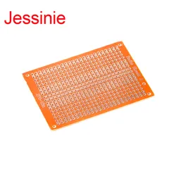 10PCS 5*7 PCB Universal Board 5x7 cm 2.54mm PF Single Side Prototype Paper Circuit Board 2-3 Connecting Hole Experiment