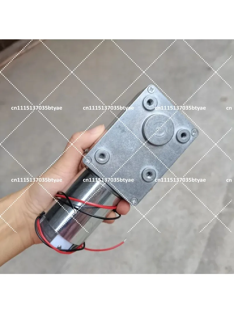 Powerful rectangular gearbox with self-locking motor worm gear 12v 24v  600JSX -4468