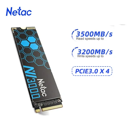 Netac 3500MB/s SSD 1TB 2TB 250GB 500GB SSD NVMe M2 2280 PCIE3.0X4 disco duro interno de estado sólido para ordenador portátil