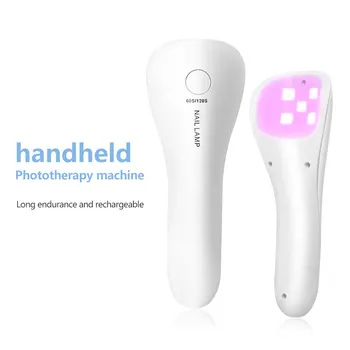 LULAA 손톱 건조용 휴대용 램프, UV LED 램프, 대용량 충전식 미니 매니큐어 램프, 젤 광택제 네일 드라이어