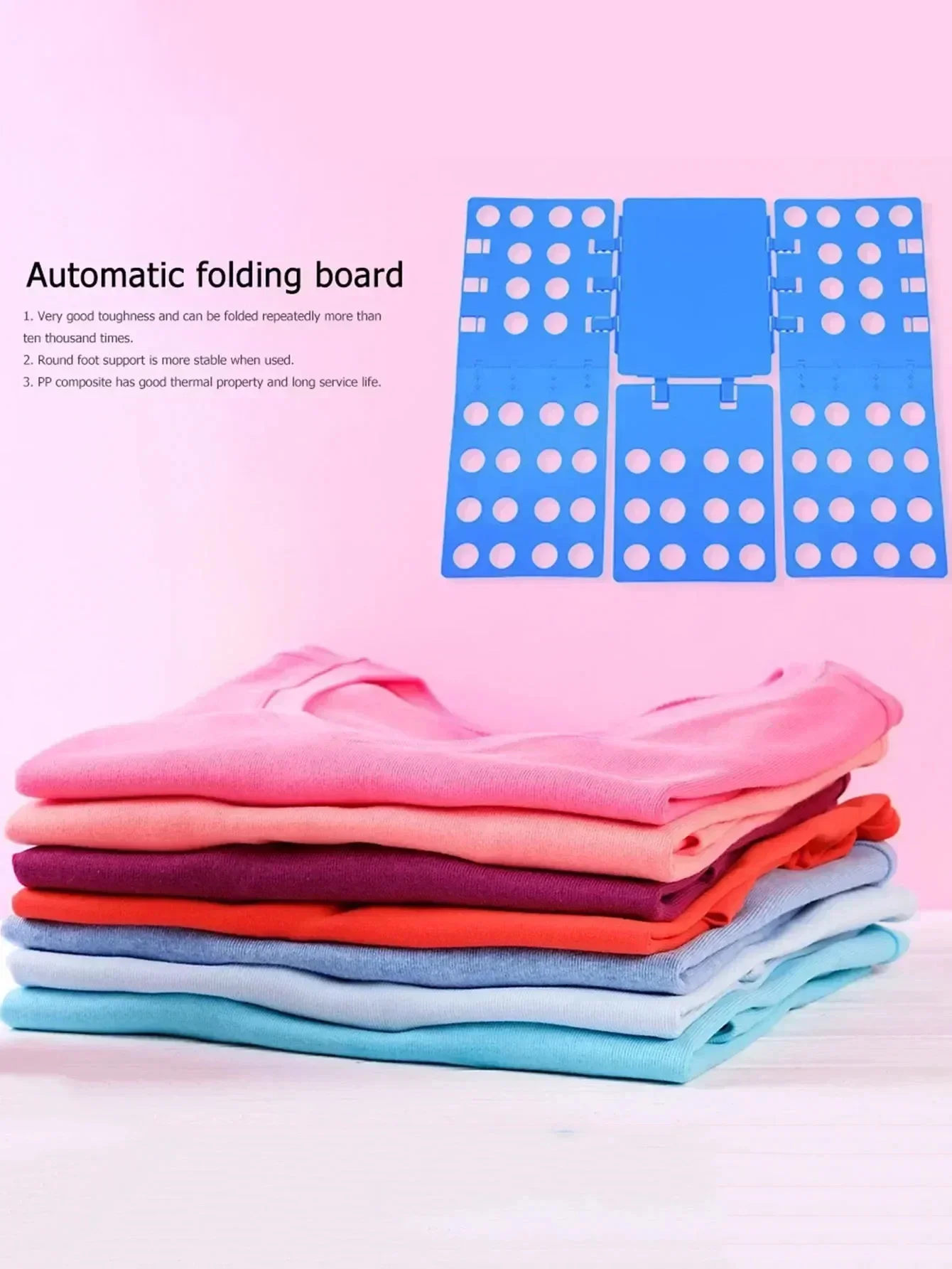 Clothes Folder T Shirts Jumpers Organizer Fold Save Time Clothes Organizer Holder for Adult Kids Home Storage Organization