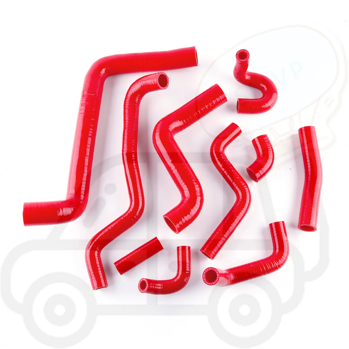 FOR 1996 1997 VW GOLF MK3 1900CC TDI 110BHP Silicone Radiator Coolant Hoses Set Replacement Performance Parts Tubes 3-Ply 10Pcs
