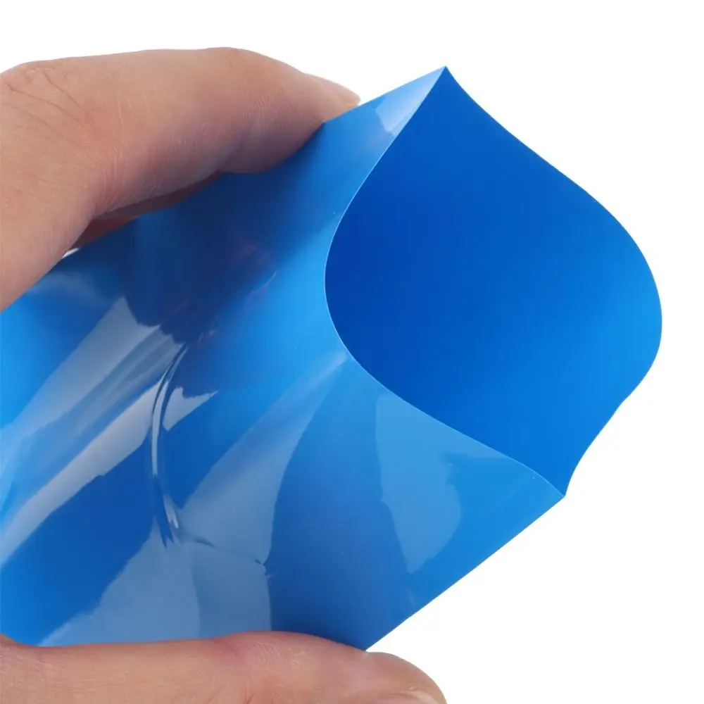 1 メートル/パック耐久性のあるリチウムイオンラップ熱収縮チューブ PVC 18650 バッテリーパック収縮フィルム 70-200 ミリメートル幅マルチサイズテープスリーブ