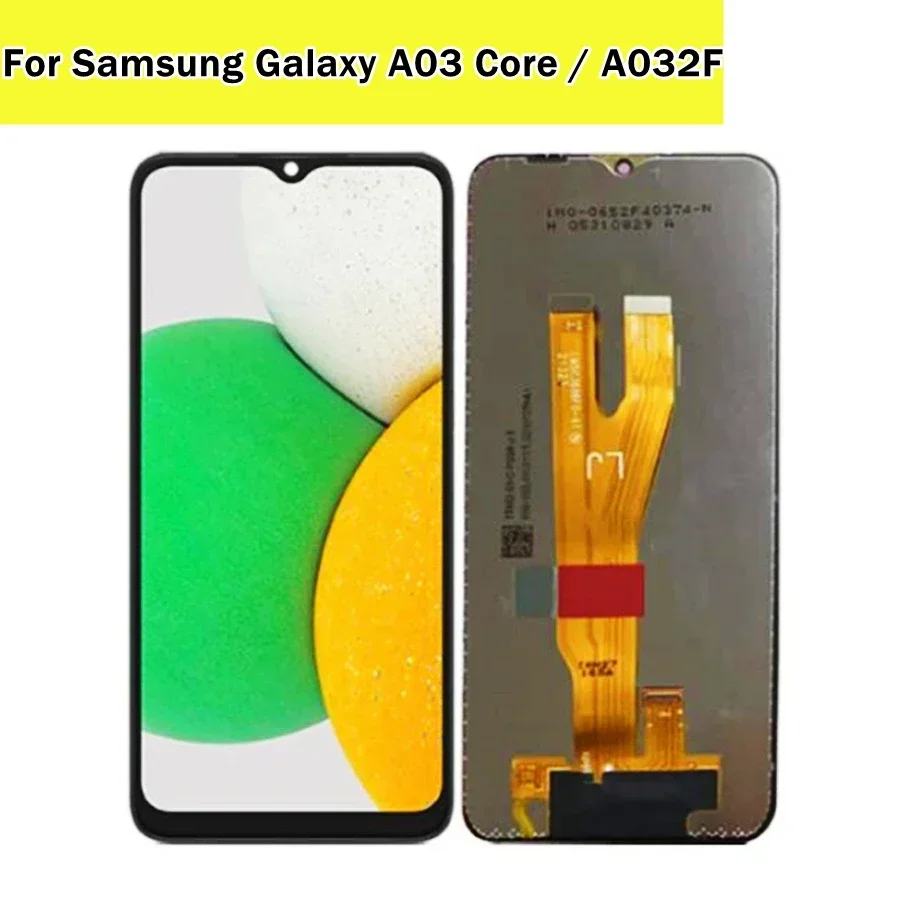 6,5 "A032 LCD para Samsung Galaxy A03 Core LCD SM-A032F SM-A032F/DS Panel de pantalla LCD montaje de digitalizador con pantalla táctil de cristal