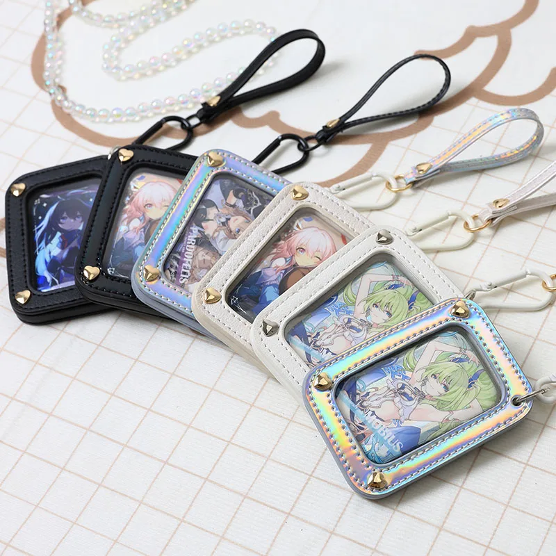 Long Pin Case Protective for Anime Ita Bag Accessories Girl Anime DIY Pins Display Decoration Multiple PVC Case Keychains