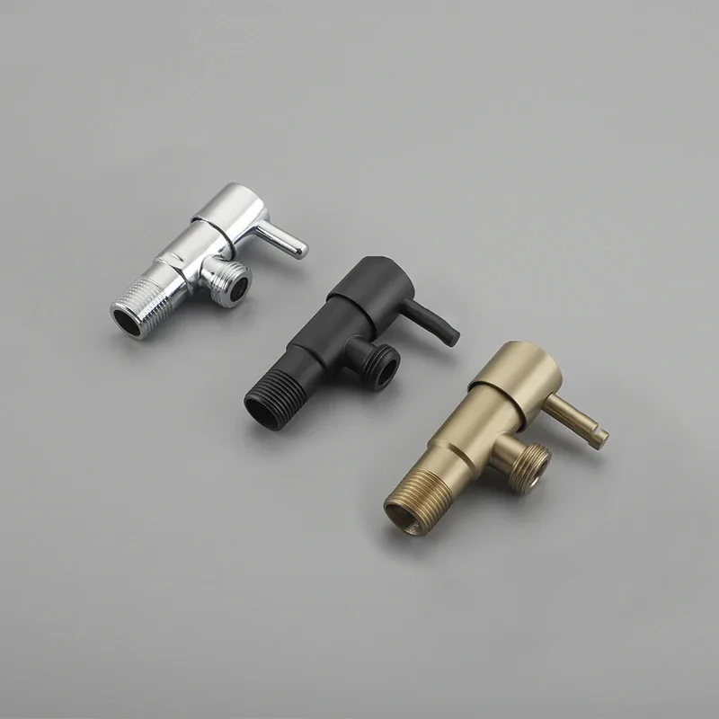 Single Cold Water Valve for Bidet Faucet Durable Replacement Anti Corrosion Stainless Steel Angle Valve Water Easy Flow